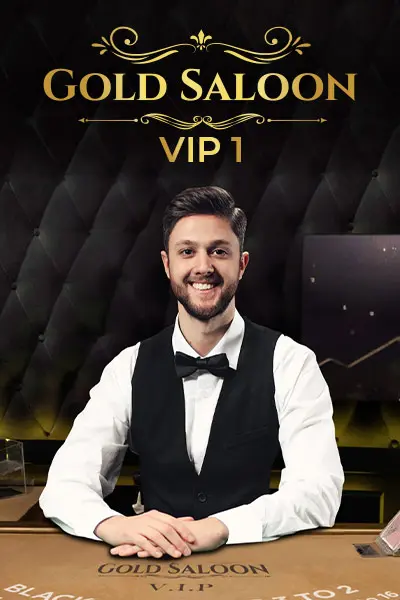 Juego de blackjack en vivo de Posido: Gold Saloon VIP 1