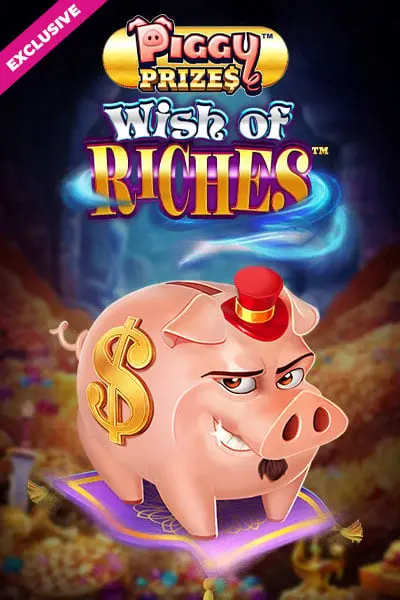 Juego de tragamonedas Posido: Premios de Cerdito – Deseos de Riqueza Exclusivo