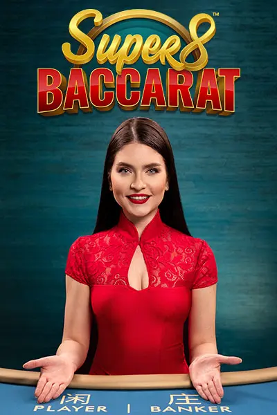 Juego de baccarat en vivo de Posido: Super 8 Baccarat