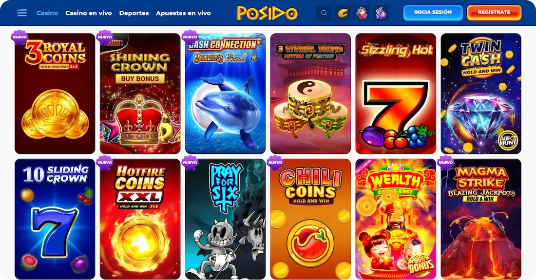 tragamonedas del casino posido